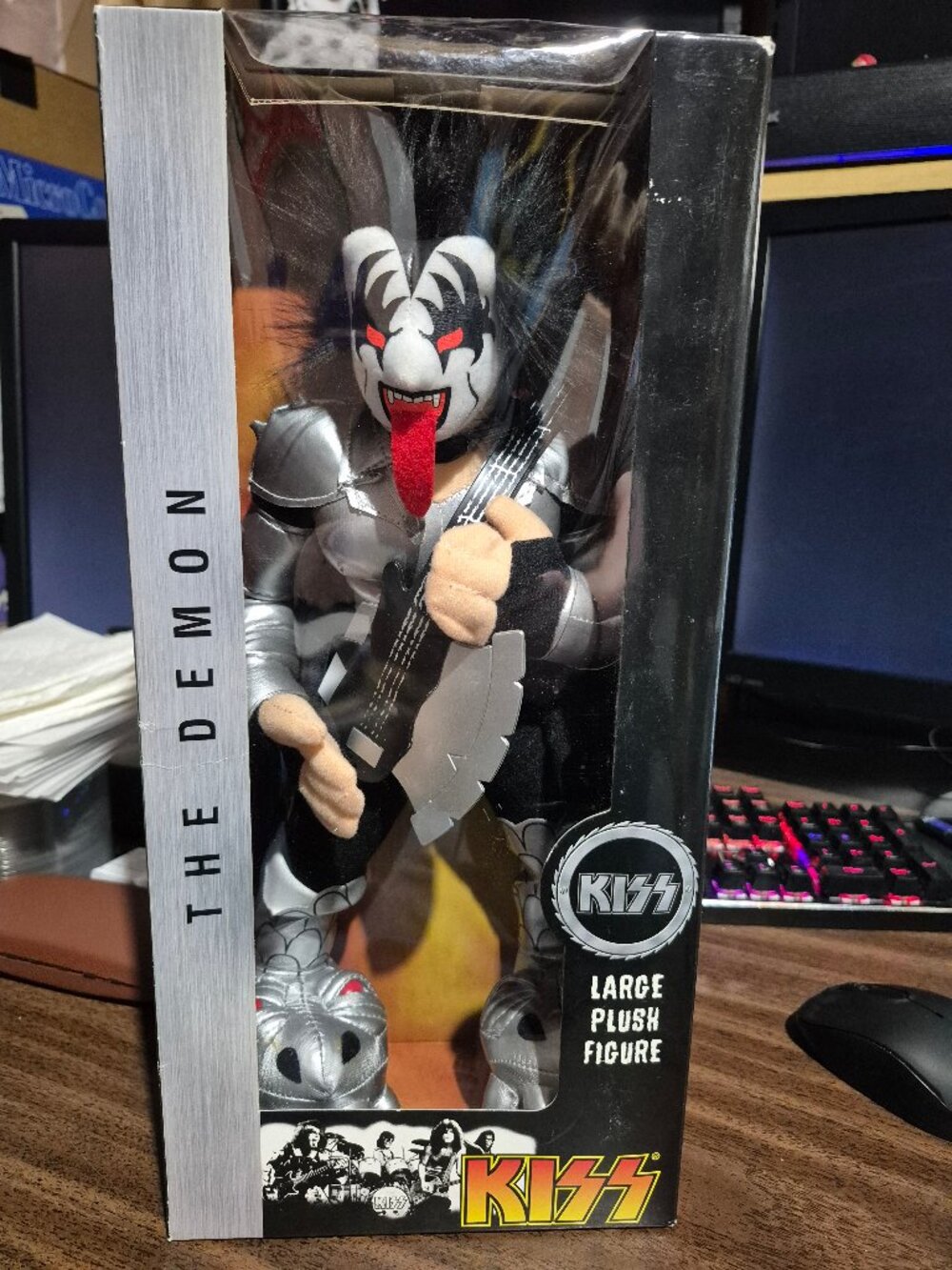Toy Vault (2006) KISS Gene Simmons Large Plush Figure